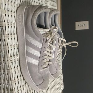 Grey Adidas sneakers